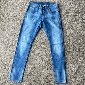 Mens G Star Raw revend super slim jeans